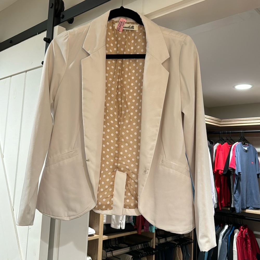 White blazer